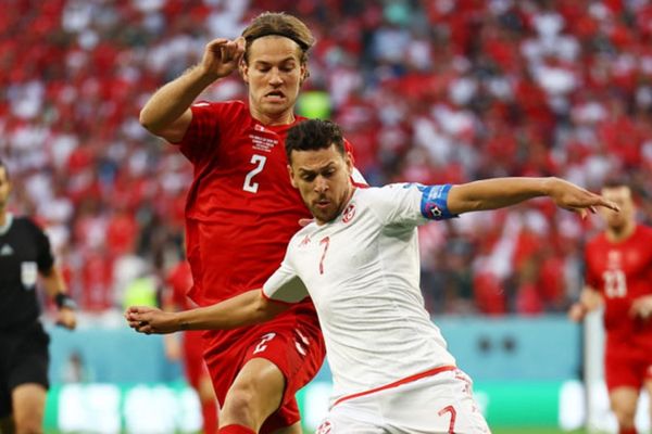 “Xài hết bài vở”, Đan Mạch vẫn không thể có 3 điểm trước Tunisia