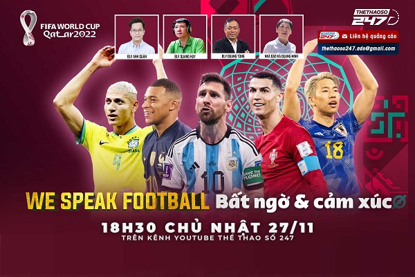 WE SPEAK FOOTBALL: MESSI VÀ RONALDO TOẢ SÁNG, PHÁP HOÁ GIẢI LỜI NGUYỀN I WORLD CUP 2022