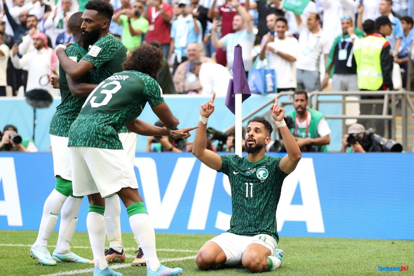 Saudi Arabia đã hạ gục Argentina ngay trận mở đầu