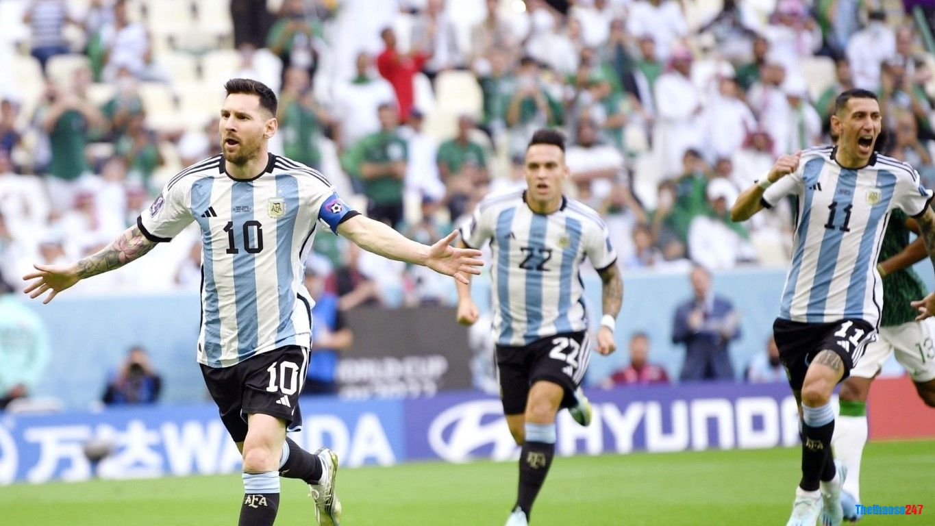 La Pulga đã trở thành cầu thủ Argentina đầu tiên ghi bàn trong bốn kỳ World Cup khác nhau
