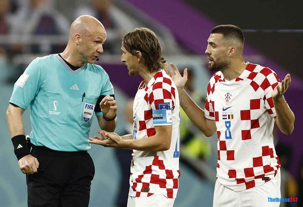 Croatia cũng đã rất may mắn trong trận đối đầu này 