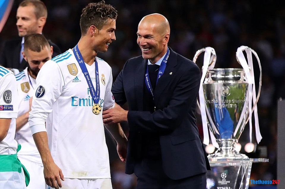 Cristiano Ronaldo và Zidane