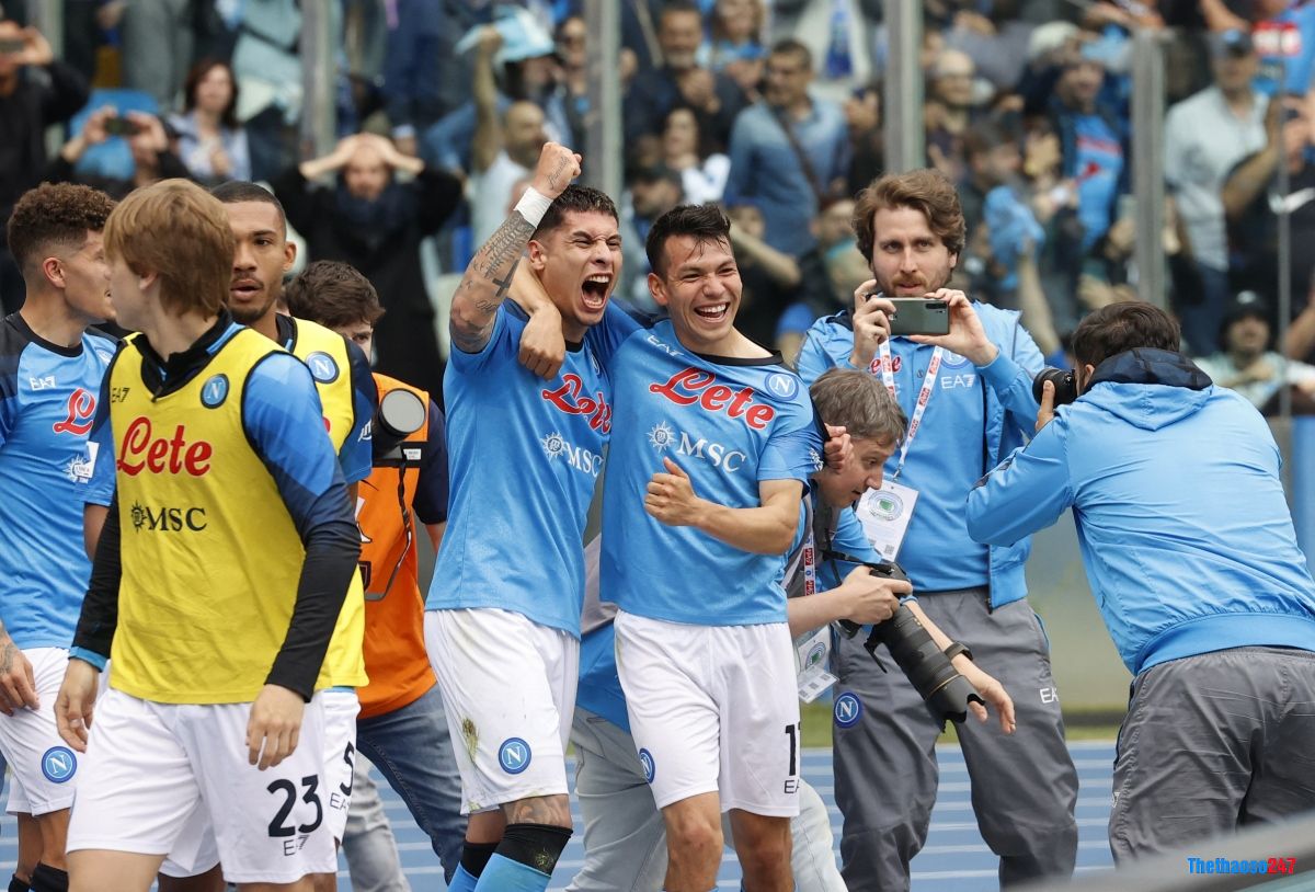 Napoli vô địch Serie A
