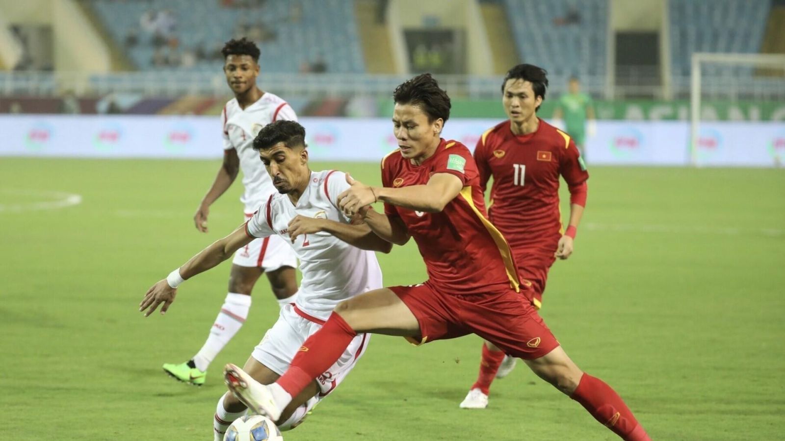 Đội tuyển Việt Nam đã có trận đấu hay trước đối thủ đẳng cấp Oman 