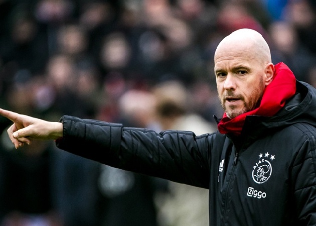 HLV Erik Hag từ chối Tottenham, ký hợp đồng mới với Ajax