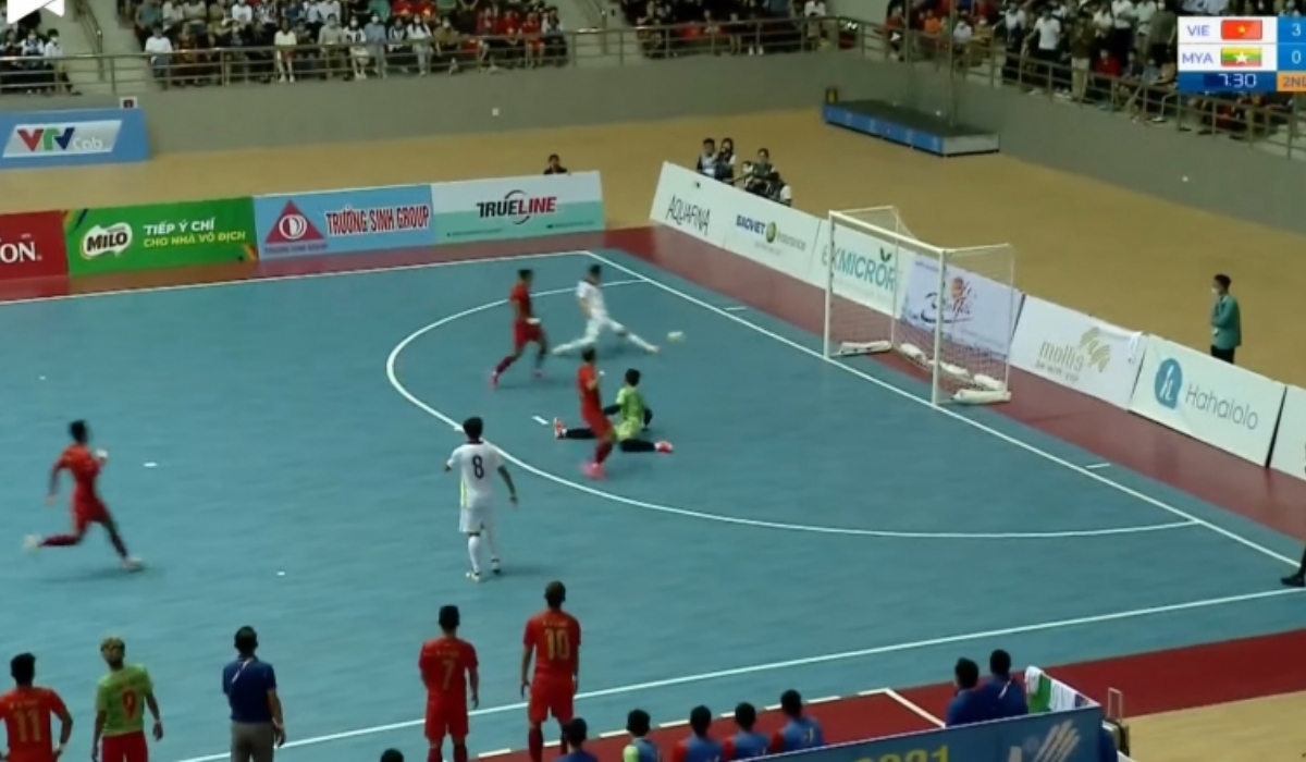 Chung cuộc Futsal Việt Nam thắng đậm với tỷ số 4-0