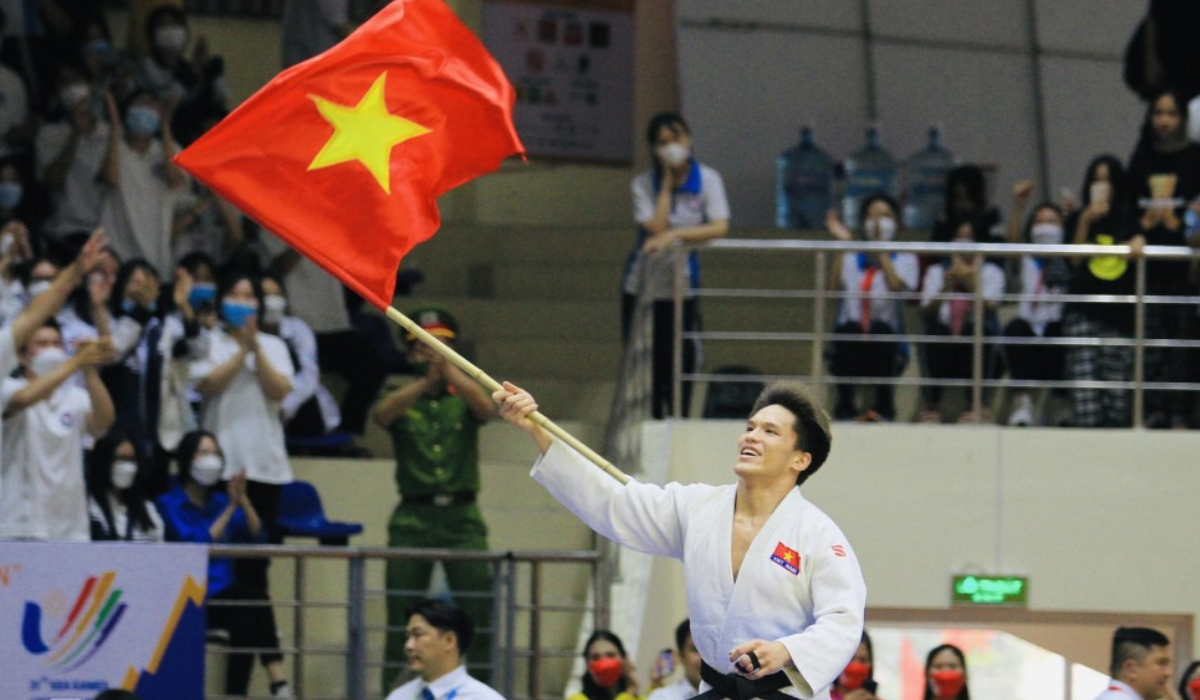 Lê Anh Tài xuất sắc dành tấm HC vàng thứ 4 cho đội tuyển Judo Việt Nam 
