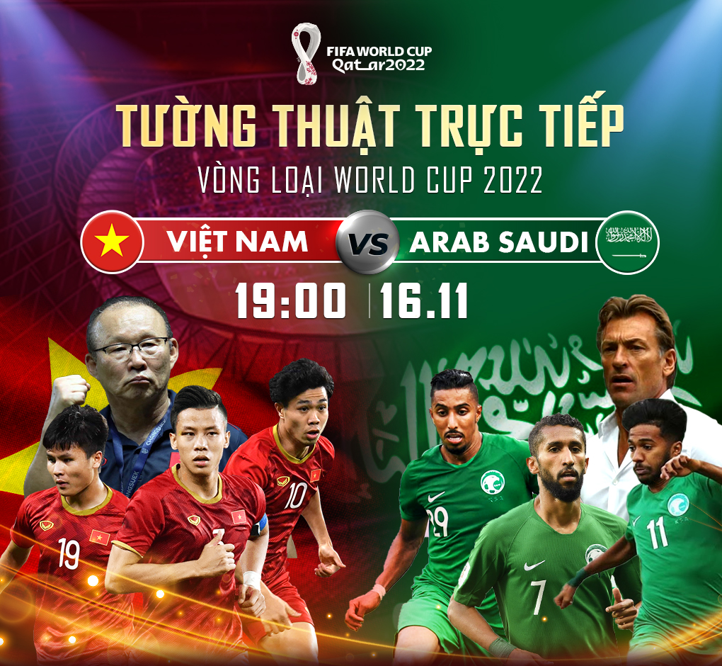 Trực tiếp Việt Nam vs Ả Rập Xê Út