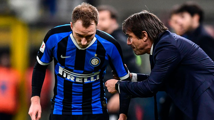 Conte và Eriksen dứt tình ở Inter Milan
