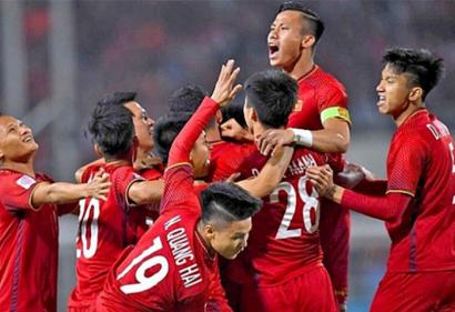 Đội tuyển Việt Nam thăng 1 bậc, áp sát top 90 thế giới