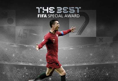 Ronaldo nhận giải thưởng chưa từng có tại FIFA The Best