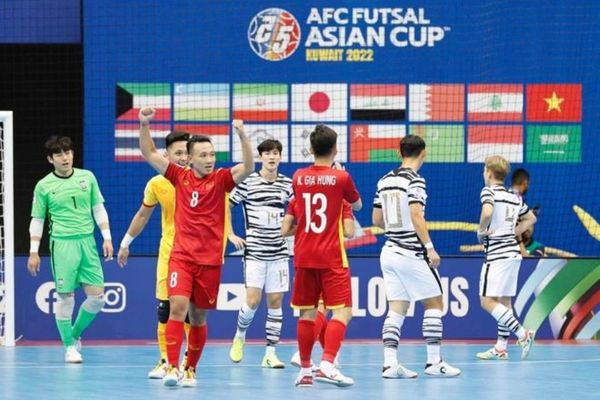 Ngược dòng đẳng cấp, ĐT Futsal Việt Nam chấn chìm Hàn Quốc