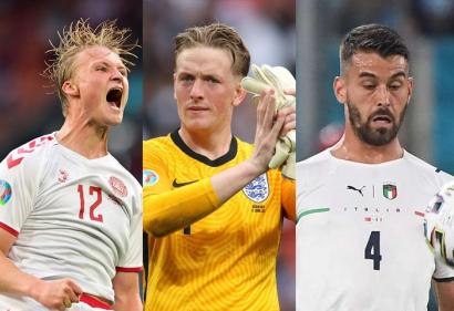 Đội hình hay nhất vòng 1/8 EURO 2020: Hazard, Busquets và loạt sao mới nổi
