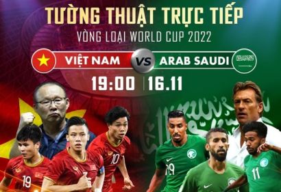 Tường thuật trực tiếp Việt Nam vs Ả Rập Xê Út 19h ngày 16/11
