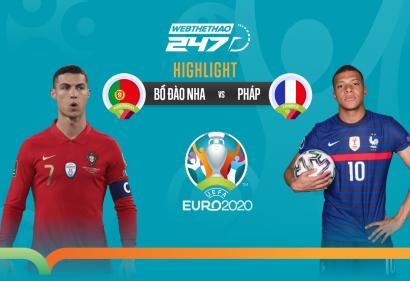[Highlight Euro] Video bàn thắng Bồ Đào Nha vs Pháp (2h00, 24/6/2021)