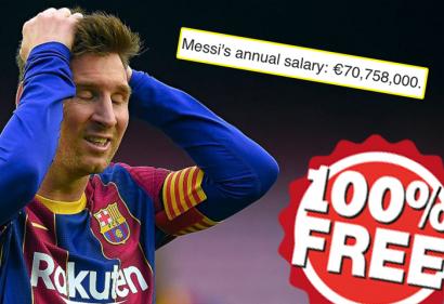 Joan Laporta muốn Messi thi đấu không lương cho Barca – giấc mơ hoang đường