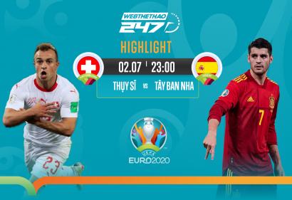 [Highlight Euro] Video bàn thắng Thuỵ Sĩ vs Tây Ban Nha (23h00, 02/07/2021) | Vòng Tứ Kết