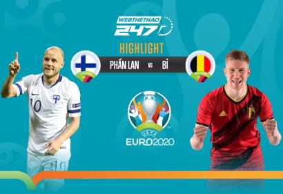 [Highlight Euro] Video bàn thắng Phần Lan vs Bỉ (2h00, 22/6/2021)