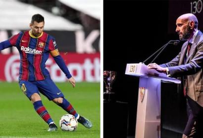 Messi “buông lời cay đắng” với giám đốc Sevilla trong đường hầm