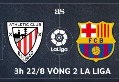 Nhận định Ath Bilbao vs Barcelona, 3h 22/8 | Vòng 2 La Liga