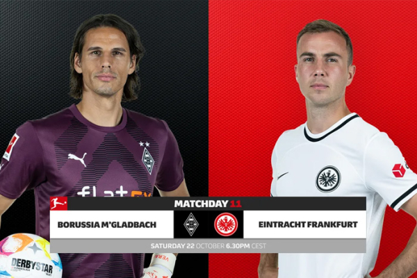 Soi kèo Monchengladbach vs Frankfurt, 23h30 ngày 22/10 - Bundesliga