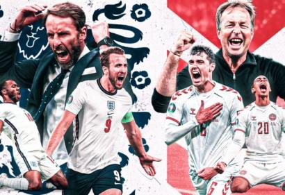 Bán kết Euro 2020 Anh vs Đan Mạch: Lịch sử chờ đợi Tam Sư