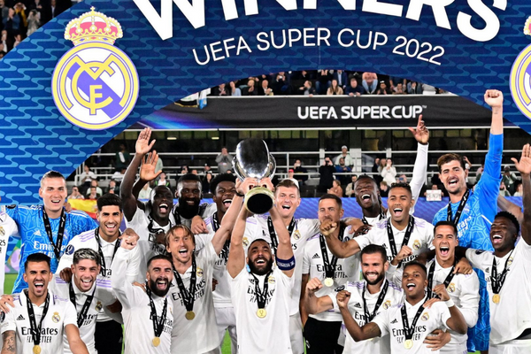 4 điểm nhấn chính của Real Madrid trong trận tranh Siêu cúp châu Âu